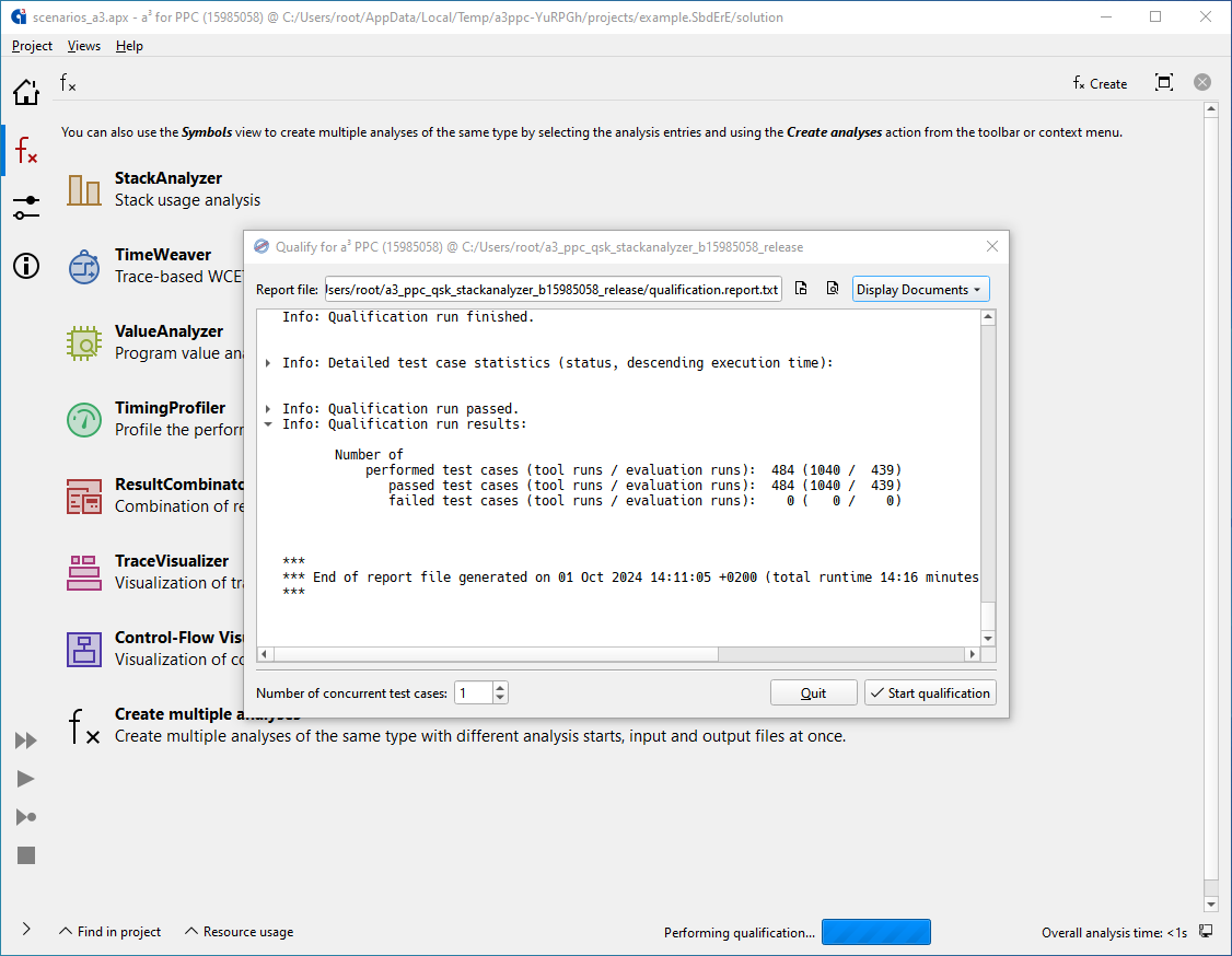 StackAnalyzer screenshot